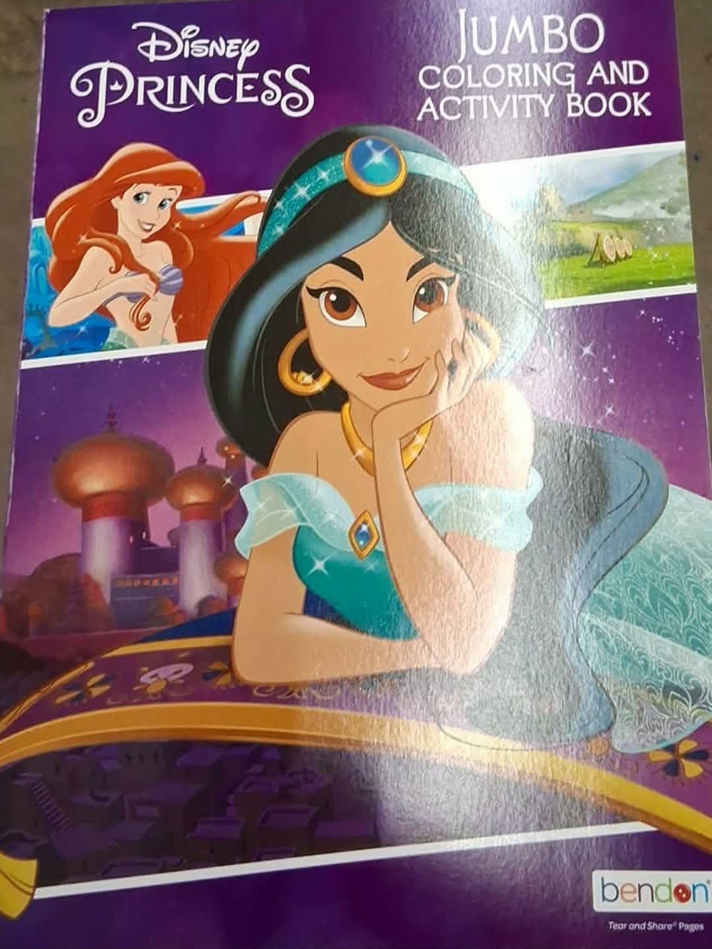 New Disney Princess Coloring And Activity Book